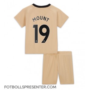 Chelsea Mason Mount #19 Tredje tröja Barn 2022-23 Kortärmad (+ korta byxor)